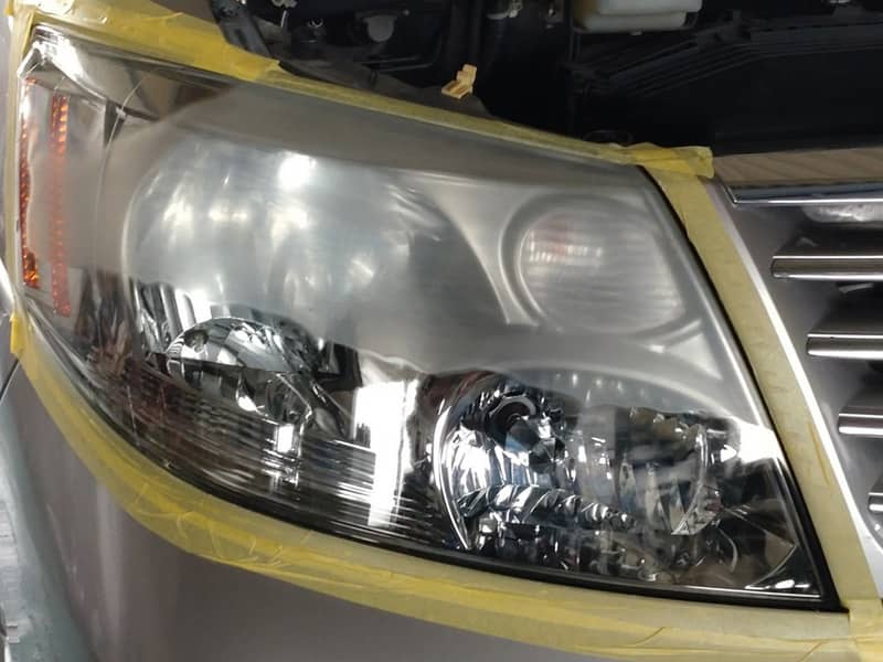 ヘッドライト再生（蒸着）